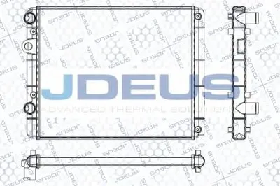 Радиатор, охлаждение двигателя JDEUS купить