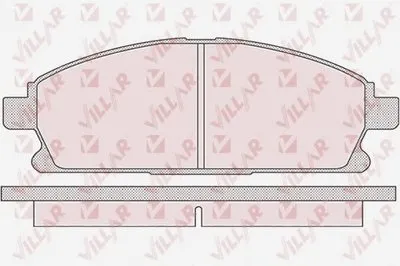 Комплект тормозных колодок, дисковый тормоз VILLAR купить