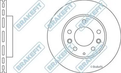 Тормозной диск Brake Fit APEC braking купить