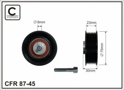 Паразитный / ведущий ролик, поликлиновой ремень CAFFARO купить