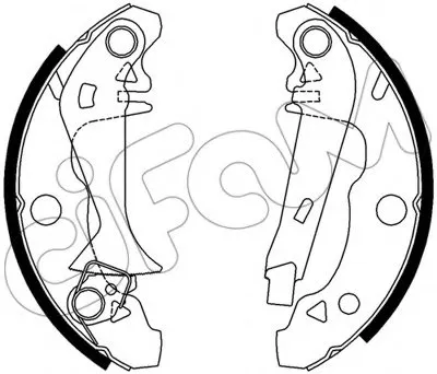 Комплект тормозных колодок CIFAM купить