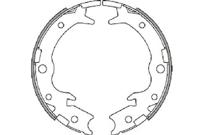 Комплект тормозных колодок, стояночная тормозная система SPIDAN купить
