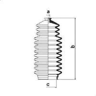 Пыльник, рулевое управление SPIDAN купить
