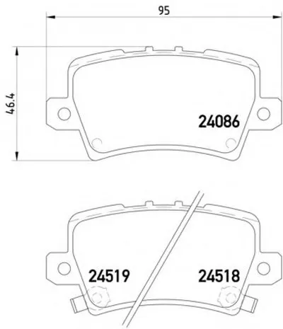 Комплект тормозных колодок, дисковый тормоз HELLA купить