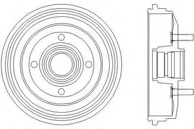 Тормозной барабан HELLA купить