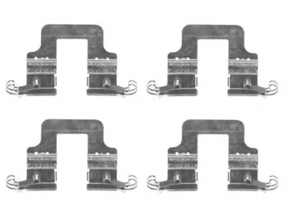 Комплектующие, колодки дискового тормоза HELLA купить