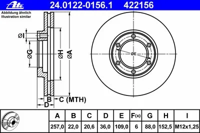 Тормозной диск ATE купить