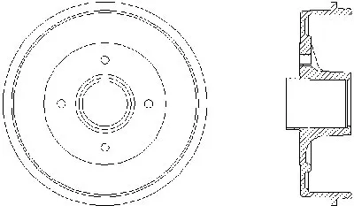 Тормозной барабан TEXTAR купить