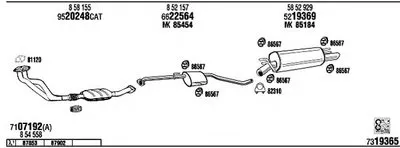 Система выпуска ОГ WALKER купить