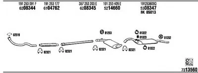 Система выпуска ОГ WALKER купить