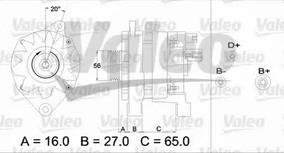 Генератор VALEO купить