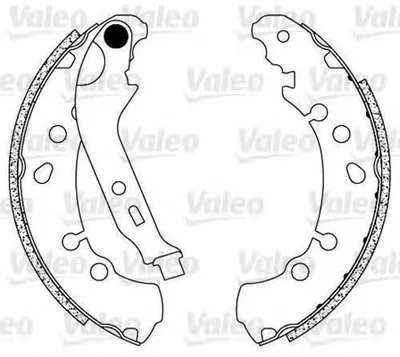 Комплект тормозных колодок VALEO купить