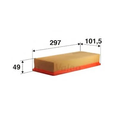 Воздушный фильтр VALEO купить