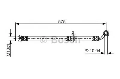 Тормозной шланг BOSCH купить