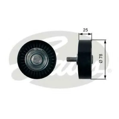 Паразитный / ведущий ролик, поликлиновой ремень DriveAlign® GATES купить