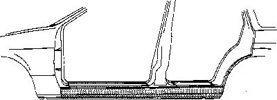 Накладка порога VAN WEZEL купить