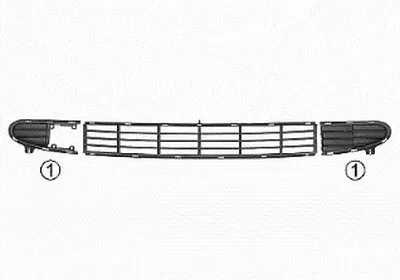 Решетка вентилятора, буфер VAN WEZEL купить
