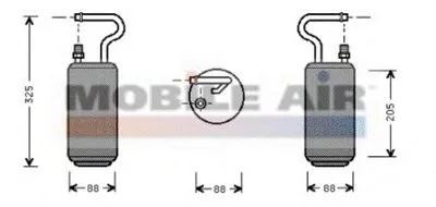 Осушитель, кондиционер VAN WEZEL купить