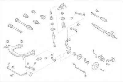 Подвеска колеса MONROE купить