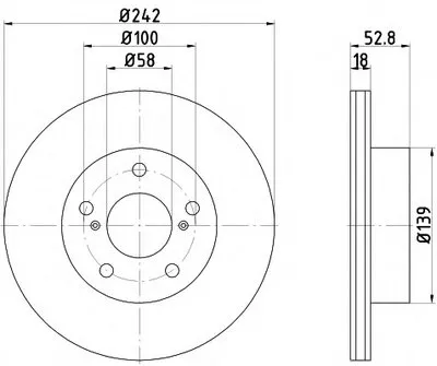 Тормозной диск TEXTAR купить