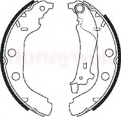 Комплект тормозных колодок JURID купить