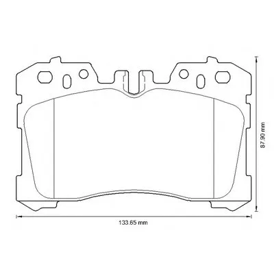 Комплект тормозных колодок, дисковый тормоз JURID купить