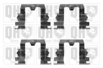 Комплектующие, колодки дискового тормоза QUINTON HAZELL купить
