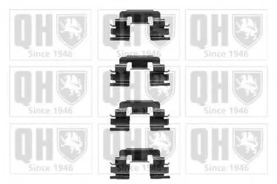 Комплектующие, колодки дискового тормоза QUINTON HAZELL купить