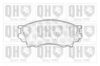 Комплект тормозных колодок, дисковый тормоз QUINTON HAZELL купить