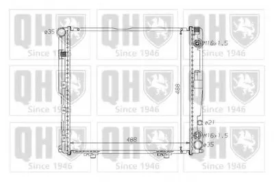 Радиатор, охлаждение двигателя QUINTON HAZELL купить