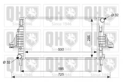 Радиатор, охлаждение двигателя QUINTON HAZELL купить