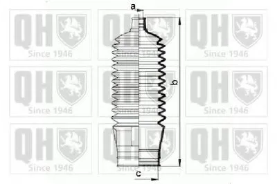 Комплект пылника, рулевое управление QUINTON HAZELL купить