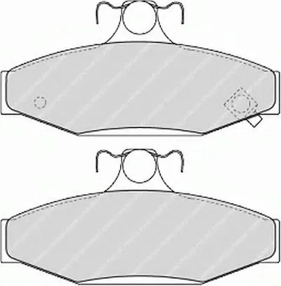 Комплект тормозных колодок, дисковый тормоз PREMIER FERODO купить