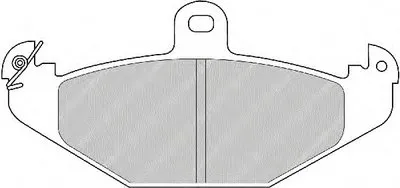 Комплект тормозных колодок, дисковый тормоз PREMIER FERODO купить