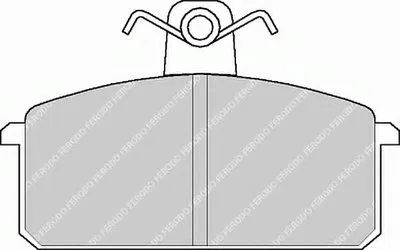 Комплект тормозных колодок, дисковый тормоз PREMIER FERODO купить