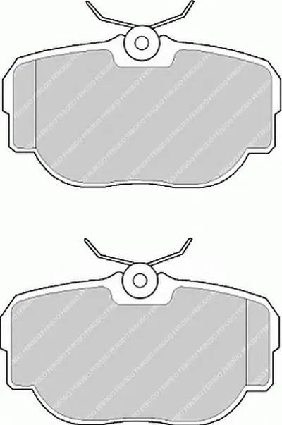 Комплект тормозных колодок, дисковый тормоз PREMIER FERODO купить