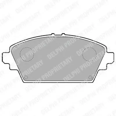 Комплект тормозных колодок, дисковый тормоз DELPHI купить