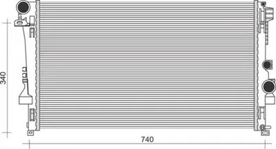 Радиатор, охлаждение двигателя