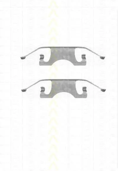 Комплектующие, колодки дискового тормоза TRISCAN купить