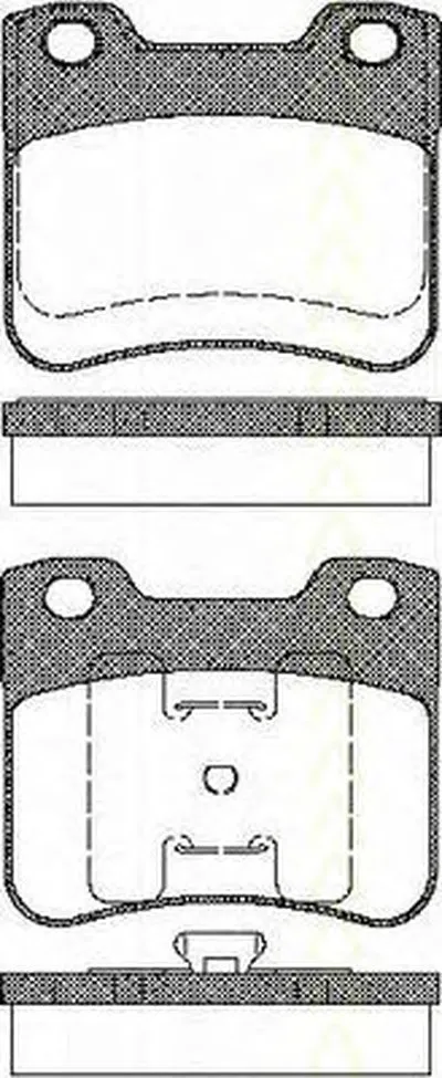 Комплект тормозных колодок, дисковый тормоз TRISCAN купить