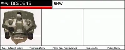 Тормозной суппорт Remanufactured REMY (Multiline) DELCO REMY купить