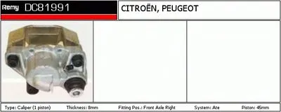 Тормозной суппорт Remanufactured REMY (Multiline) DELCO REMY купить