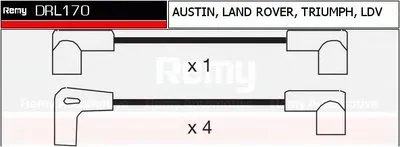 Комплект проводов зажигания Brand New REMY (Multiline) DELCO REMY купить