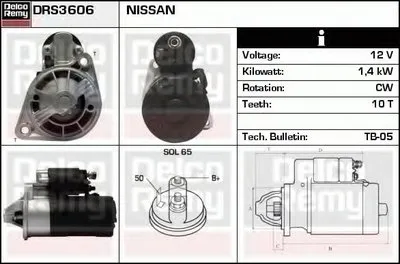 Стартер Remanufactured REMY (Light Duty) DELCO REMY купить