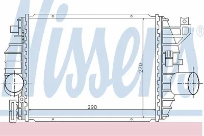 Интеркулер NISSENS купить