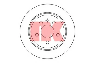 Тормозной диск NK купить