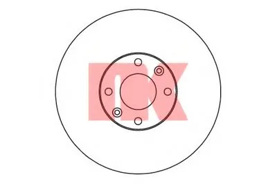 Тормозной диск NK купить
