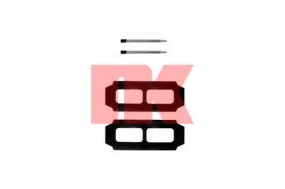 Комплектующие, колодки дискового тормоза NK купить