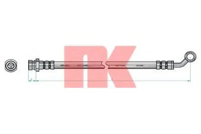 Тормозной шланг NK купить