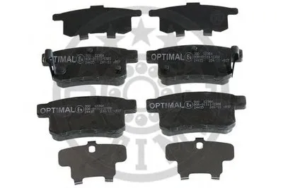 Комплект тормозных колодок, дисковый тормоз OPTIMAL купить